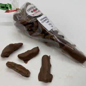 Cornet Orange Chocolat au Lait 100g