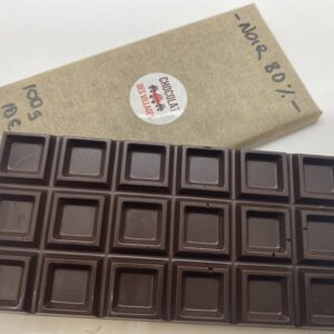 Grande Tablette Chocolat Noir 80%