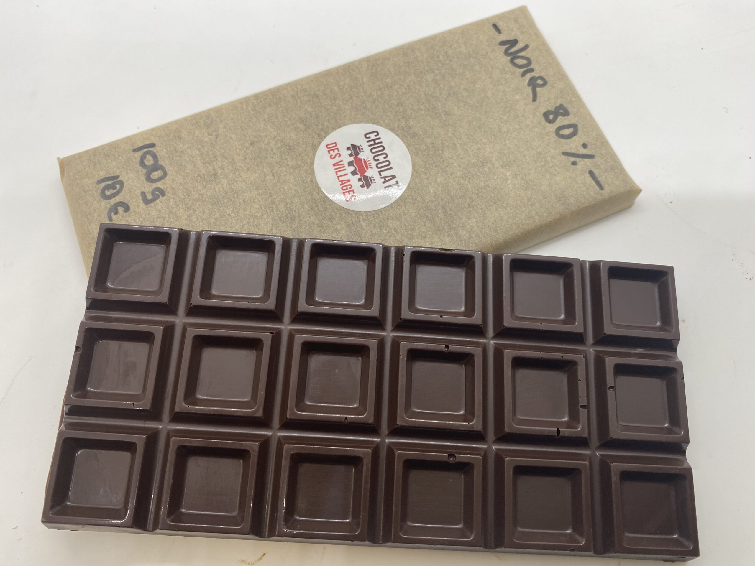 Grande Tablette Chocolat Noir 80%
