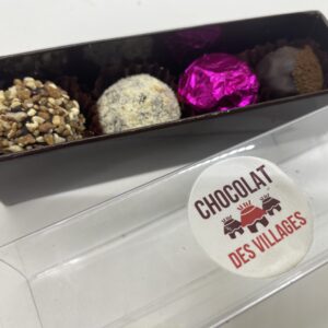 Boîte de 4 Truffes Artisanales