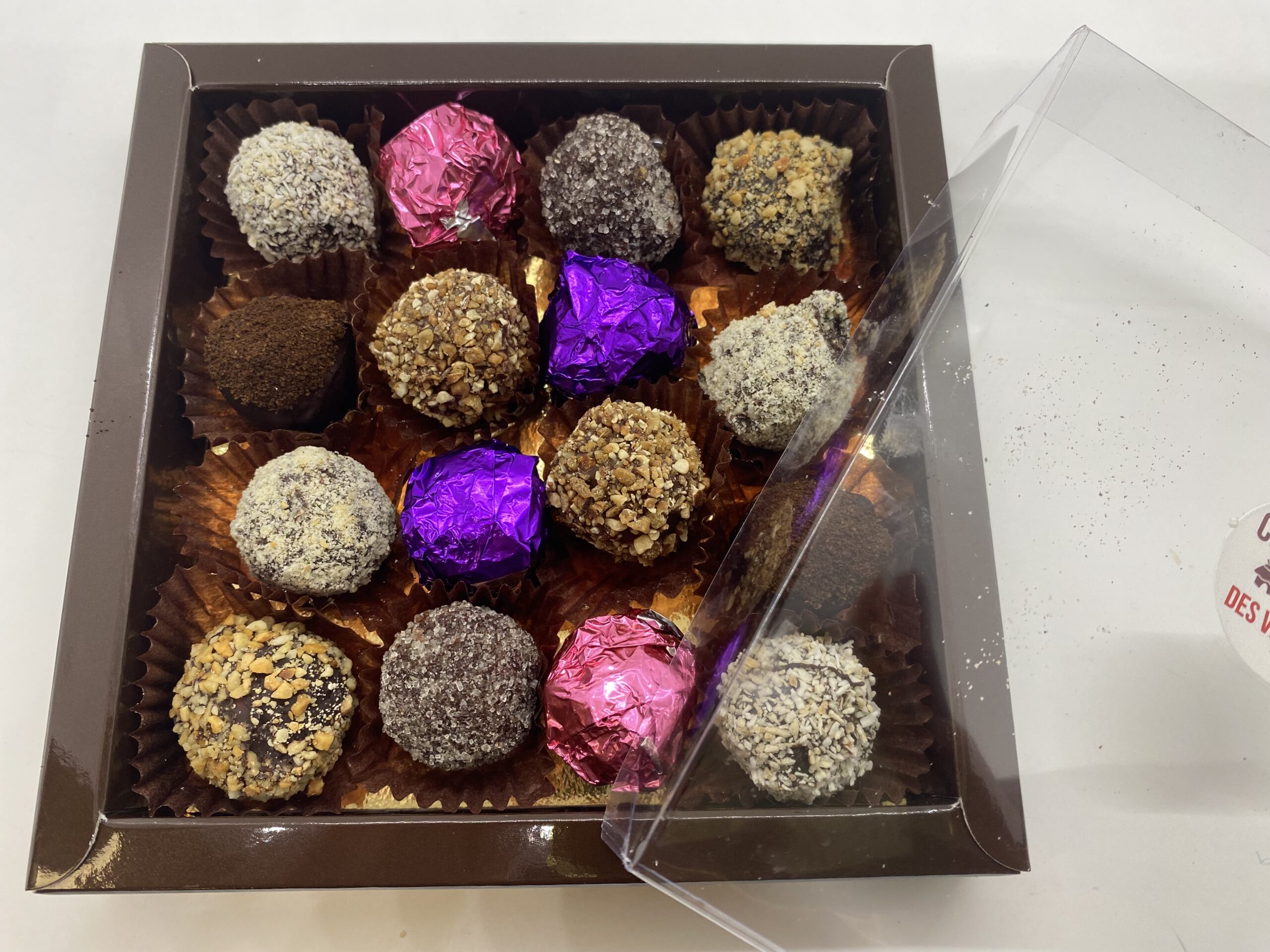 Boîte de 16 Truffes Artisanales
