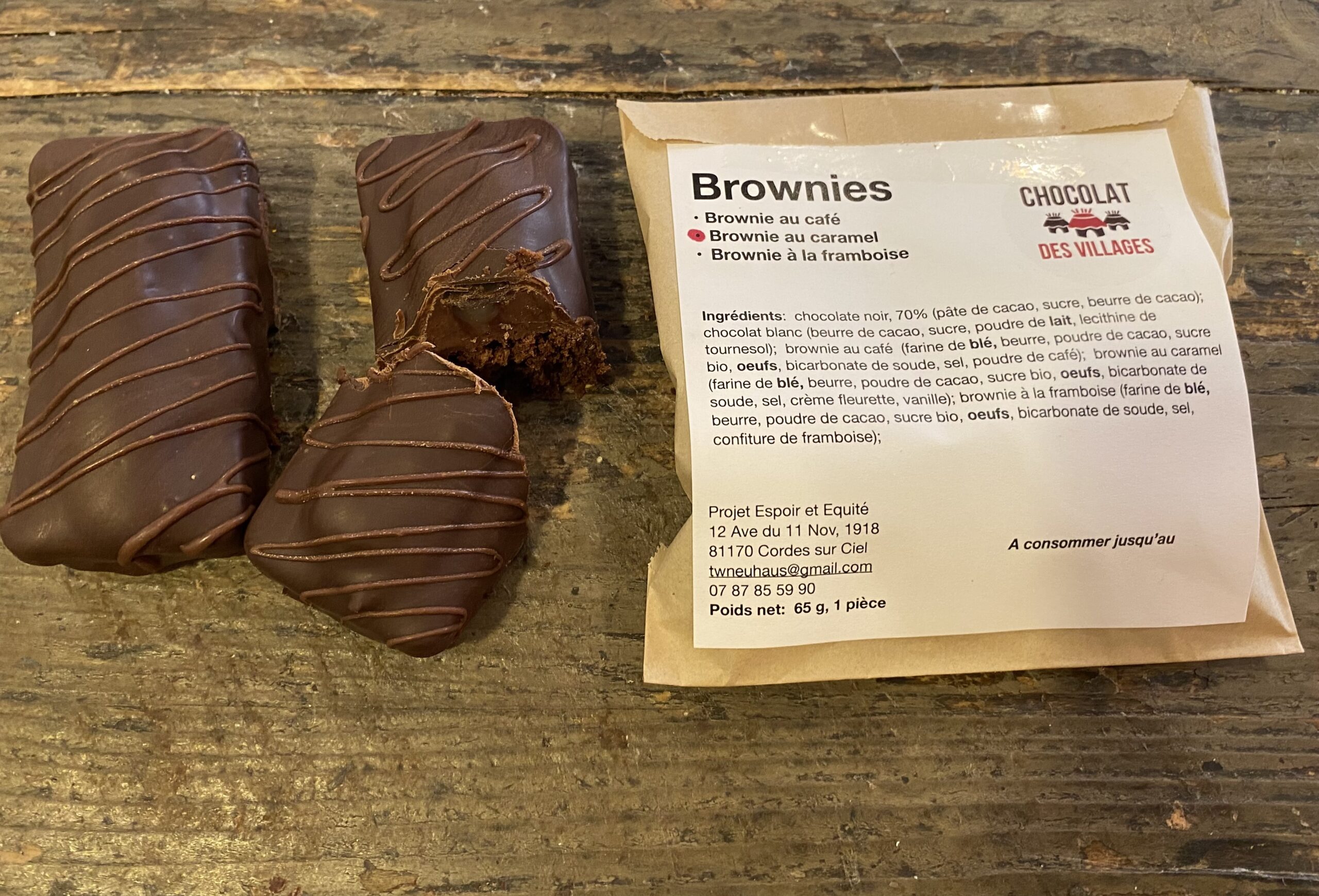 Brownie au Caramel – Sans Gluten
