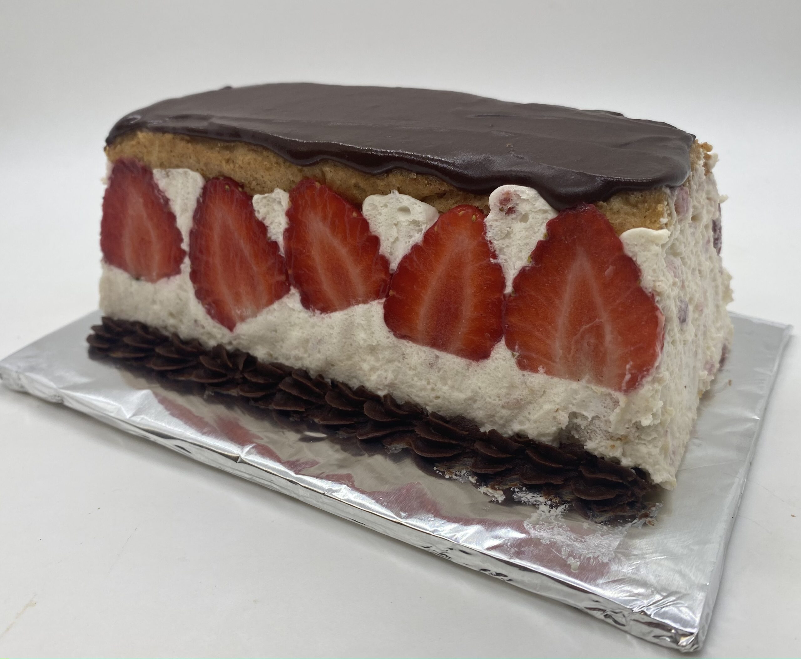 Petit Gâteau, Mousse aux Fraises, 3-4 portions