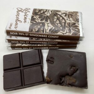 Tablette Chocolat Noir au Gingembre