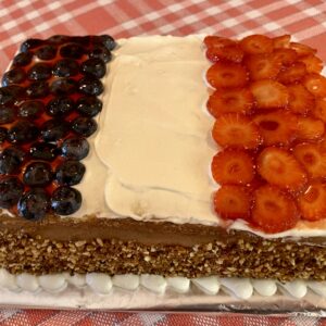 Gateau Drapeau, 14 portions