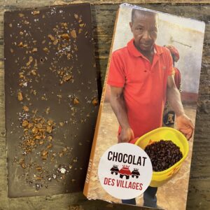 Grande Tablette Noir 70% au Caramel Salé